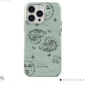 Burga - Capricorn iPhone 14 Pro Max Case - Turquoise